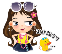 NOKwheed : NELL Friendly cute girl. sticker #8355166