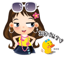 NOKwheed : NELL Friendly cute girl. sticker #8355166