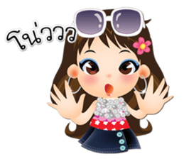 NOKwheed : NELL Friendly cute girl. sticker #8355167