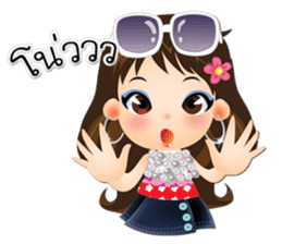 NOKwheed : NELL Friendly cute girl. sticker #8355167