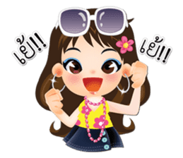 NOKwheed : NELL Friendly cute girl. sticker #8355170