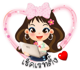 NOKwheed : NELL Friendly cute girl. sticker #8355172