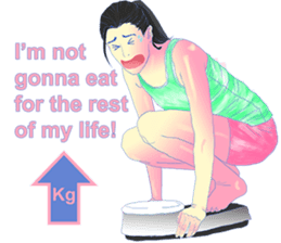 Fit Girl sticker #8355345