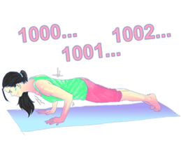 Fit Girl sticker #8355346