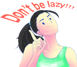 Fit Girl sticker #8355349