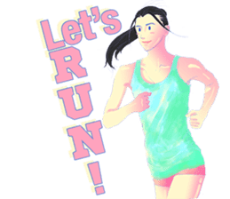 Fit Girl sticker #8355352