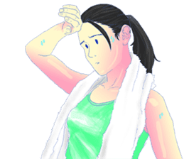 Fit Girl sticker #8355355