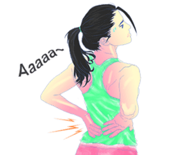 Fit Girl sticker #8355358