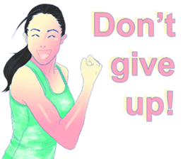 Fit Girl sticker #8355364