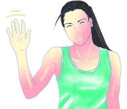 Fit Girl sticker #8355379