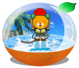 MICAN-CHAN sticker(Snow dome ver) sticker #8355633