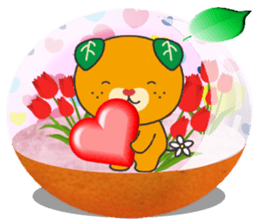 MICAN-CHAN sticker(Snow dome ver) sticker #8355635