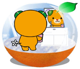 MICAN-CHAN sticker(Snow dome ver) sticker #8355646