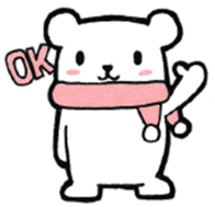 Romantic Bear & Rabbit sticker #8355701