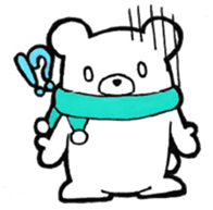 Romantic Bear & Rabbit sticker #8355703