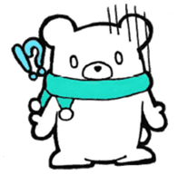 Romantic Bear & Rabbit sticker #8355703