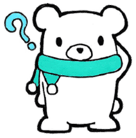 Romantic Bear & Rabbit sticker #8355705