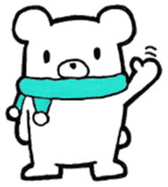 Romantic Bear & Rabbit sticker #8355708