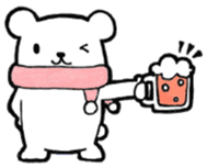 Romantic Bear & Rabbit sticker #8355716