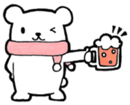 Romantic Bear & Rabbit sticker #8355716