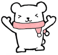 Romantic Bear & Rabbit sticker #8355717