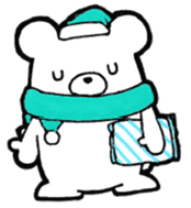 Romantic Bear & Rabbit sticker #8355718