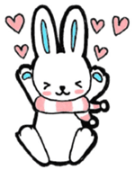 Romantic Bear & Rabbit sticker #8355723