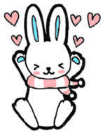 Romantic Bear & Rabbit sticker #8355723