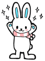 Romantic Bear & Rabbit sticker #8355726