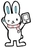 Romantic Bear & Rabbit sticker #8355729