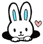 Romantic Bear & Rabbit sticker #8355730