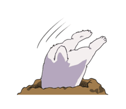Momo the rabbit! sticker #8355931