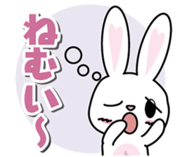 Rabbit chatter sticker #8355941