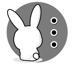 Rabbit chatter sticker #8355960