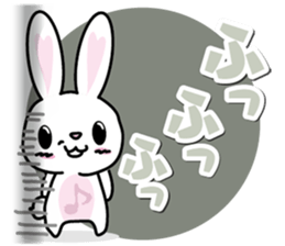 Rabbit chatter sticker #8355968