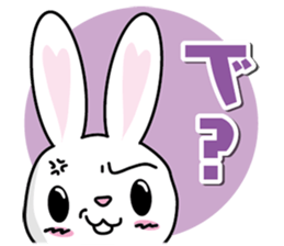 Rabbit chatter sticker #8355976