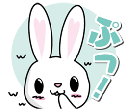 Rabbit chatter sticker #8355977