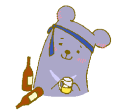 New Year Bear sticker #8357193