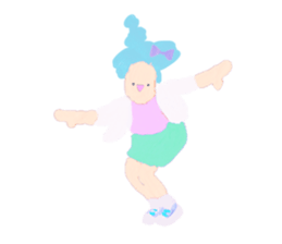 Pastel Ribbon sticker #8357262