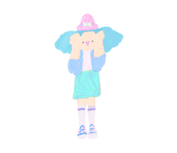 Pastel Ribbon sticker #8357263