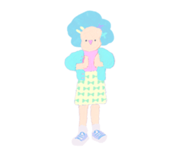 Pastel Ribbon sticker #8357270