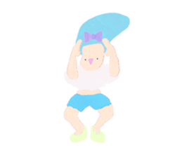 Pastel Ribbon sticker #8357271