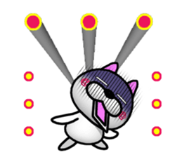 Words that fly out of the NUKO sticker #8357774