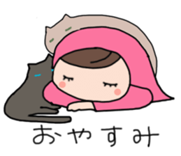 With little cat 3 sticker #8357805