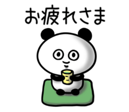 Big eyes panda (Daily life) sticker #8358108