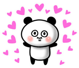 Big eyes panda (Daily life) sticker #8358113