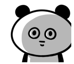 Big eyes panda (Daily life) sticker #8358117