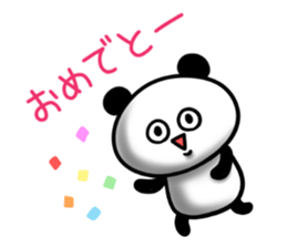 Big eyes panda (Daily life) sticker #8358121