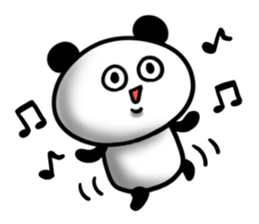 Big eyes panda (Daily life) sticker #8358123