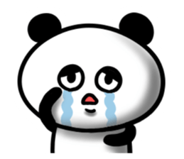 Big eyes panda (Daily life) sticker #8358127